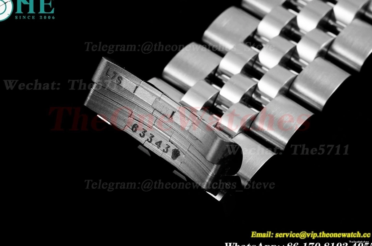 GMF Green SS Stk A2671 279174 904L 28MM Datejust Jub SS 0413